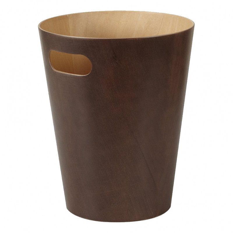 Woodrow Waste Bin - by Umbra [Espresso]